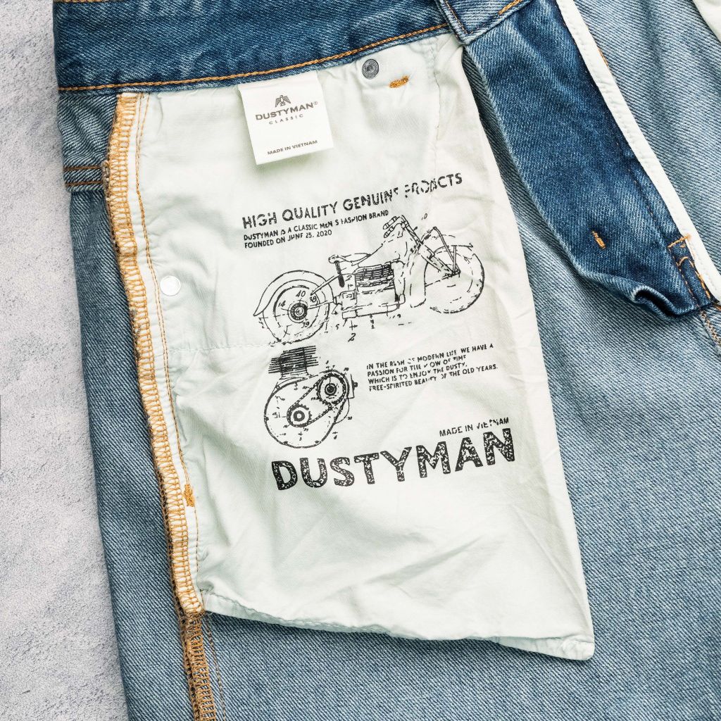 QUẦN JEAN ỐNG ĐỨNG TALON | 602-07 STRAIGHT | XANH BỤI