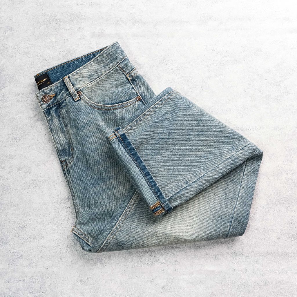 QUẦN JEAN ỐNG ĐỨNG TALON | 602-07 STRAIGHT | XANH BỤI