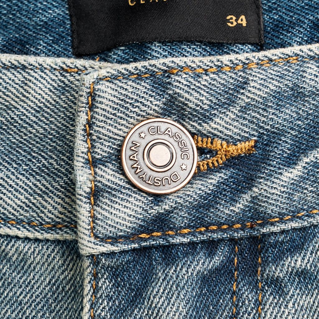 QUẦN JEAN ỐNG ĐỨNG TALON | 602-07 STRAIGHT | XANH BỤI