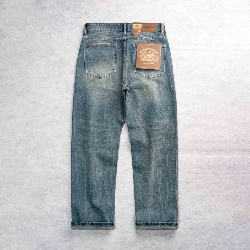 QUẦN JEAN ỐNG ĐỨNG AXEL | 602-08 STRAIGHT | XANH BỤI