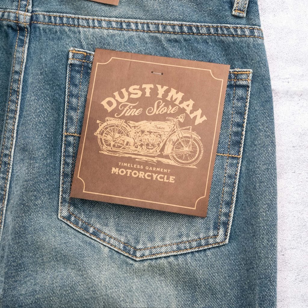 QUẦN JEAN ỐNG ĐỨNG AXEL | 602-08 STRAIGHT | XANH BỤI