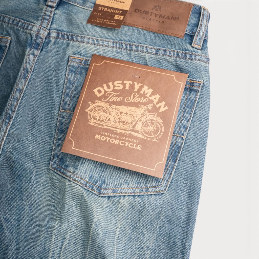Quần Jean Ống Đứng Nam Dustyman Axel Straight J602-01