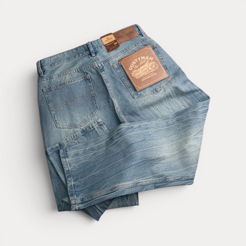 Quần Jean Ống Đứng Nam Dustyman Axel Straight J602-01