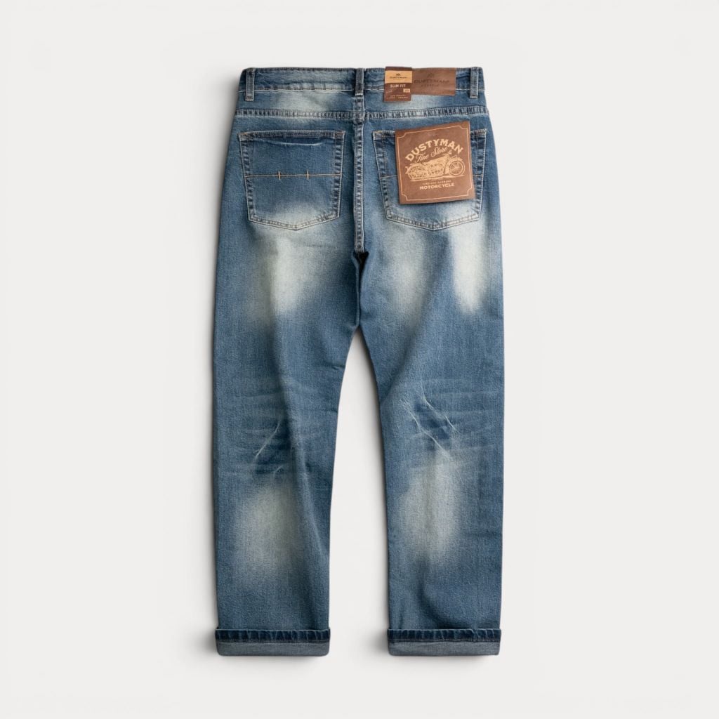 Quần Jean Ôm Nhẹ Nam Dustyman Spray Slim Fit J611-01