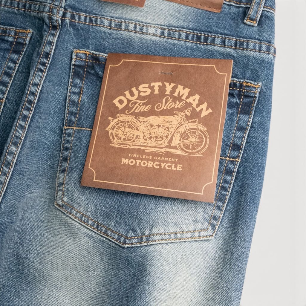Quần Jean Ôm Nhẹ Nam Dustyman Spray Slim Fit J611-01
