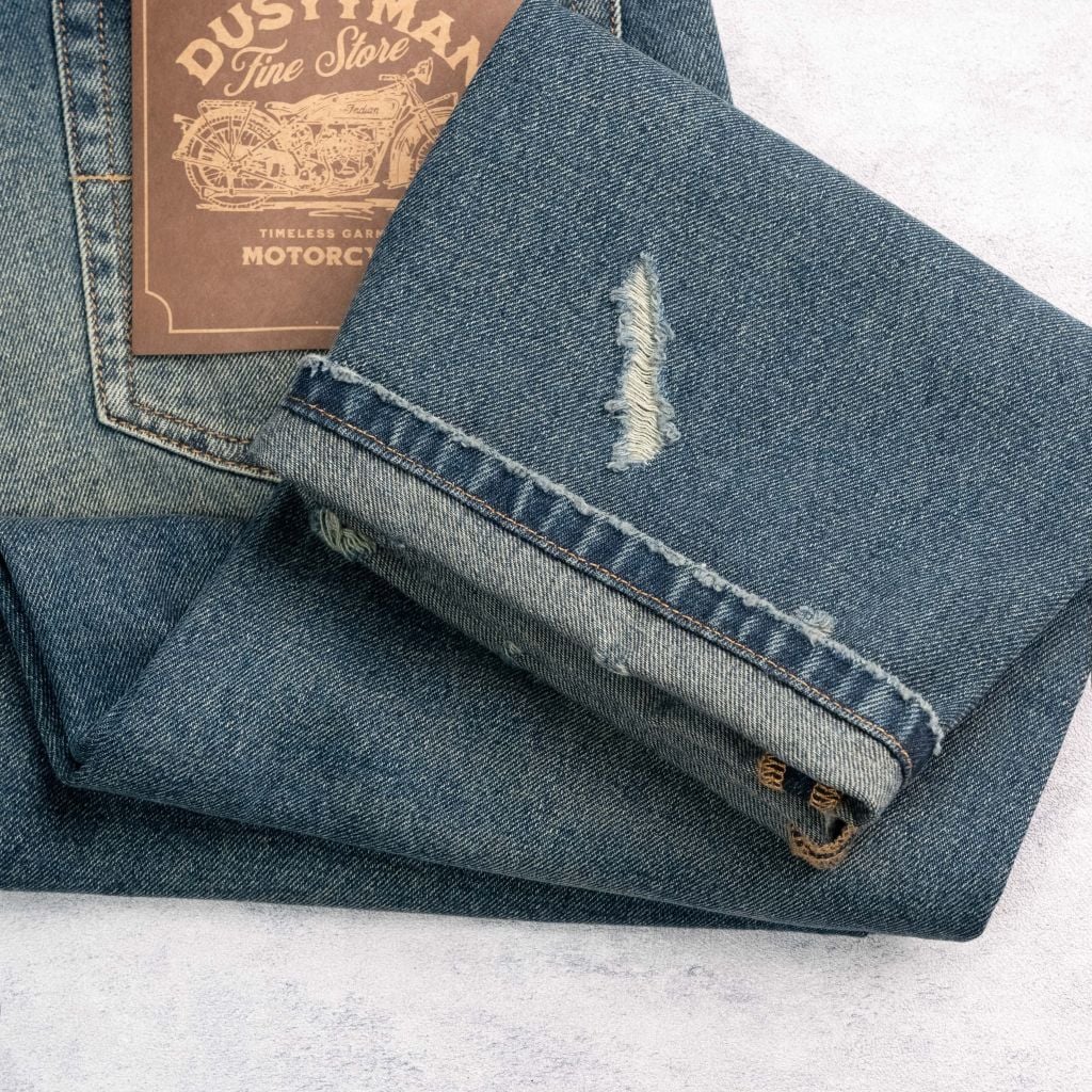 QUẦN JEAN ỐNG ĐỨNG KODA | 602-09 STRAIGHT | XANH RÁCH