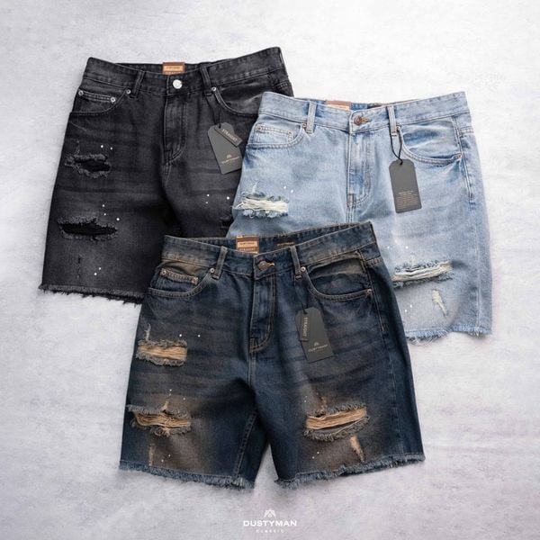  AMELL SHORT | DENIM COTTON | RELAXED FIT | SH412 