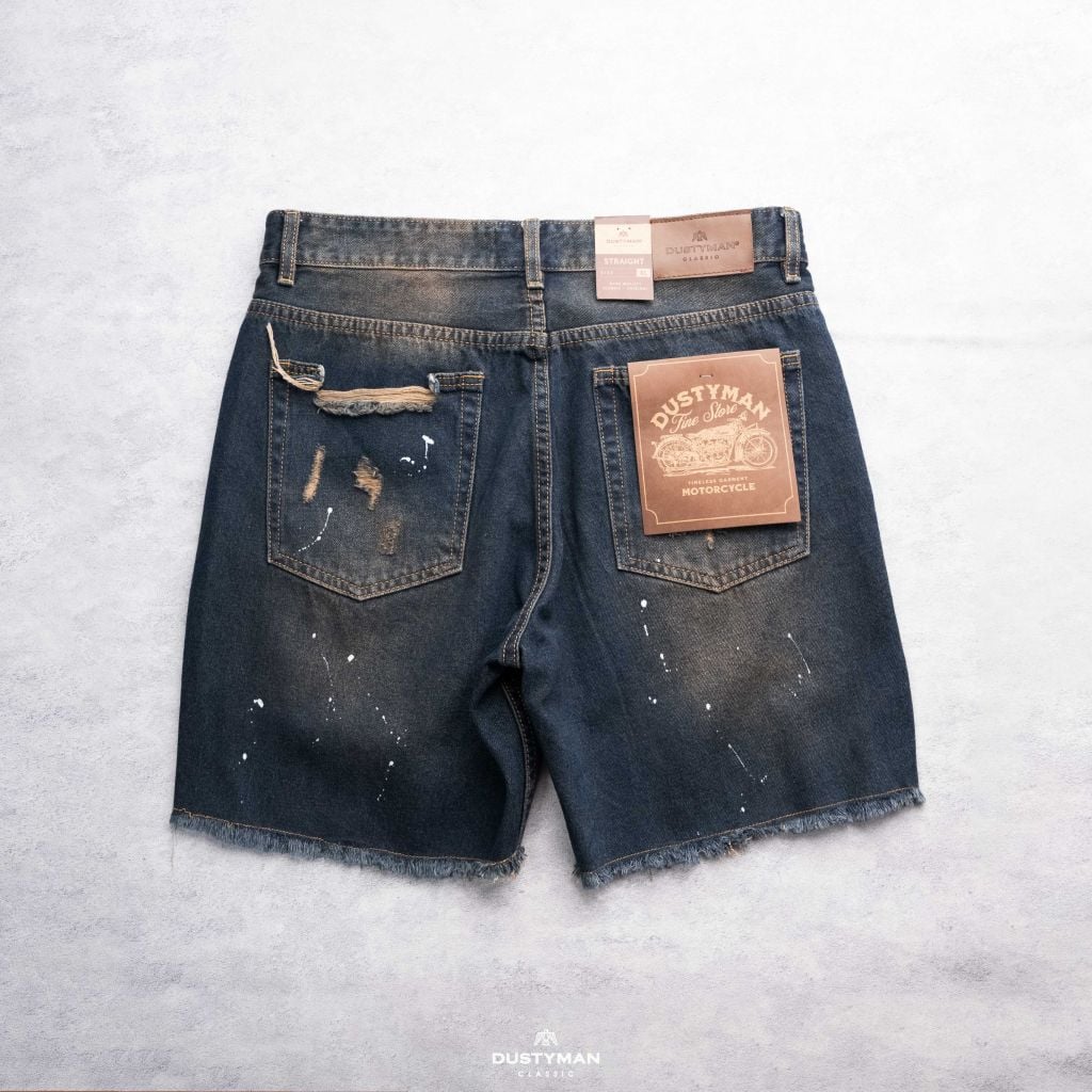 AMELL SHORT | DENIM COTTON | RELAXED FIT | SH412