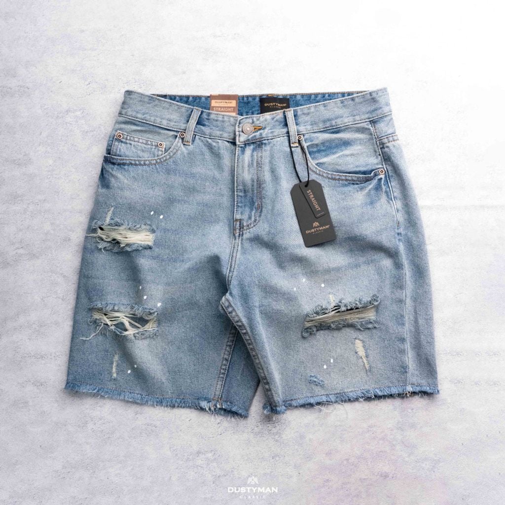 AMELL SHORT | DENIM COTTON | RELAXED FIT | SH412