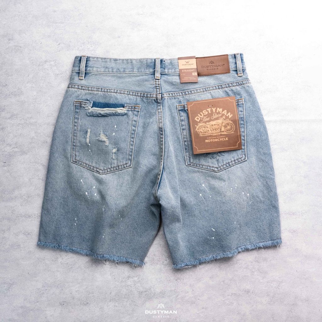 AMELL SHORT | DENIM COTTON | RELAXED FIT | SH412