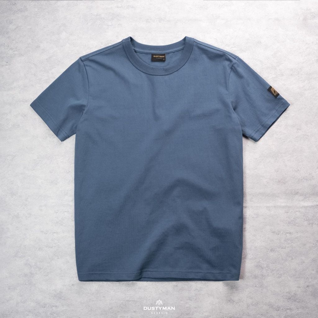 Áo Thun Trơn Cotton Nam Dustyman Basic Regular Fit T99