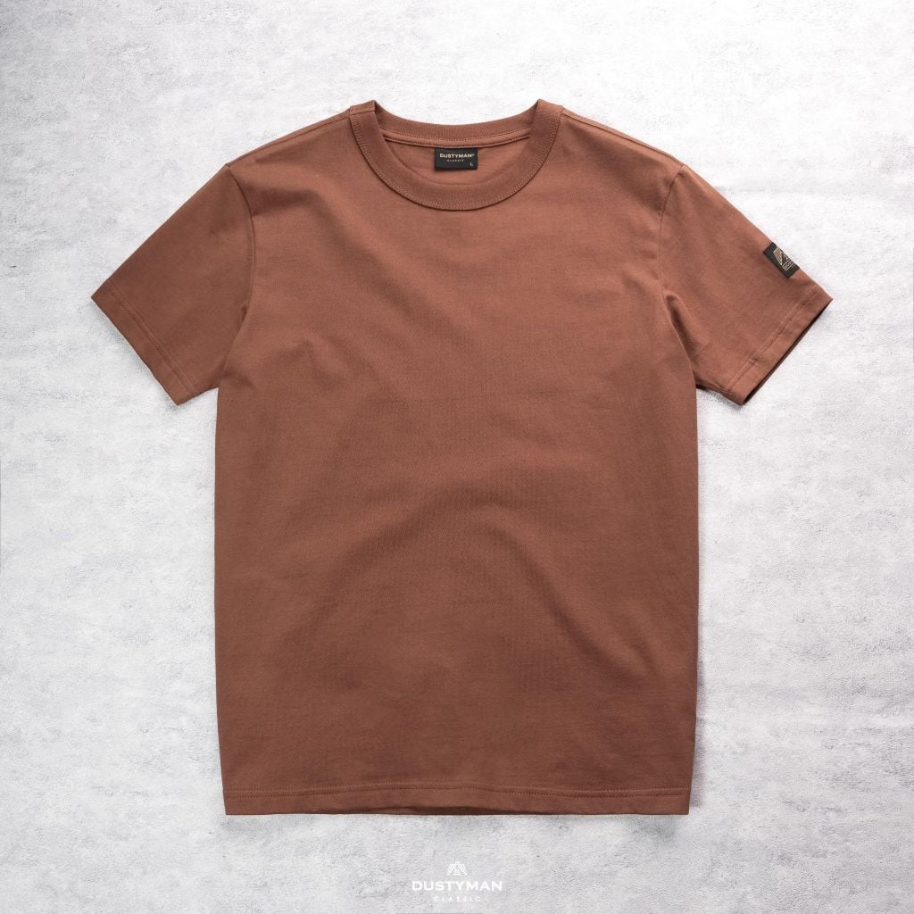 Áo Thun Trơn Cotton Nam Dustyman Basic Regular Fit T99