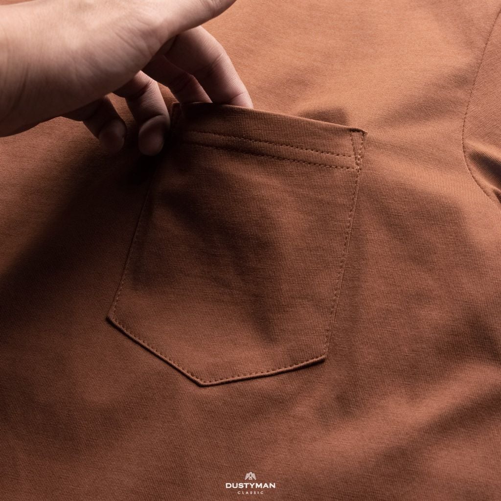 ÁO PHÔNG POCKET | COTTON 100% | REGULAR FIT | T863
