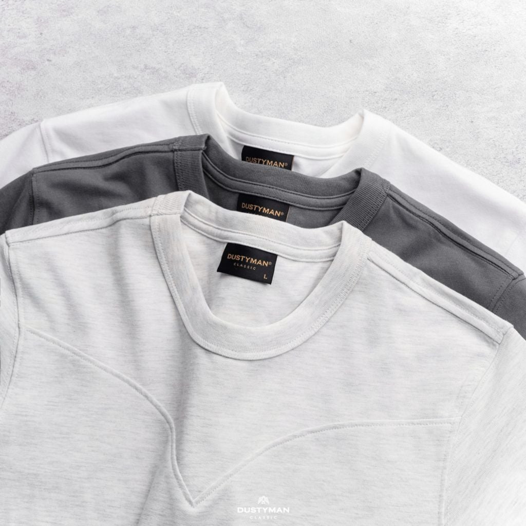 ÁO PHÔNG V-STITCH | COTTON 100% | REGULAR FIT | T862