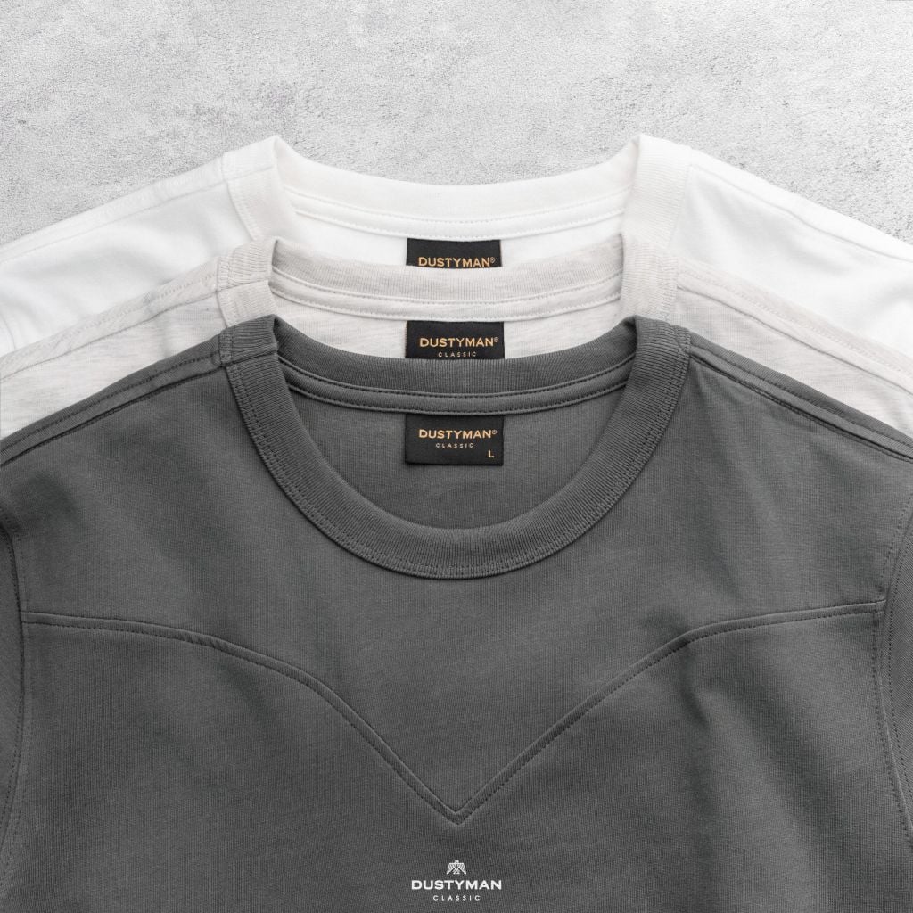 ÁO PHÔNG V-STITCH | COTTON 100% | REGULAR FIT | T862