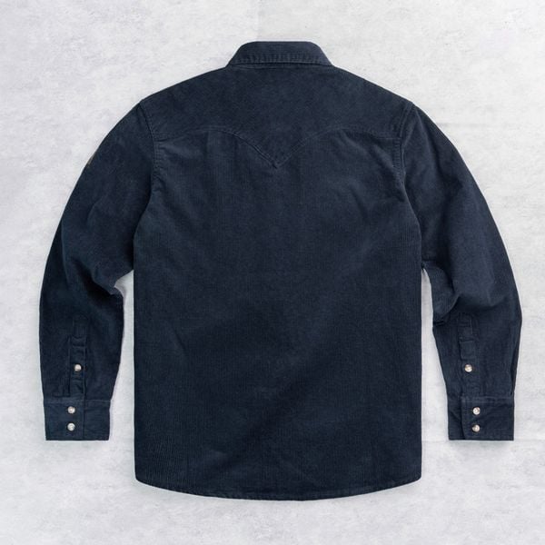  ÁO SƠ MI NHUNG TĂM DÀI TAY RANCH | REGULAR FIT | S653 