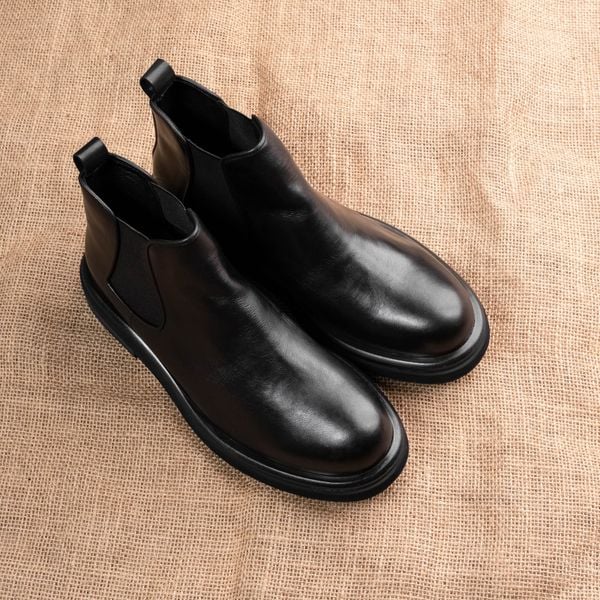  GIÀY CHELSEA BOOTS | DA BÒ | 2 MÀU 