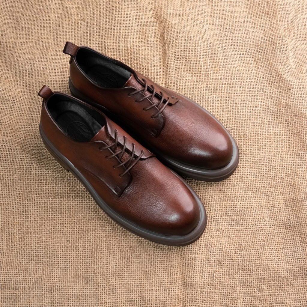 GIÀY DA BÒ DERBY | 2 MÀU