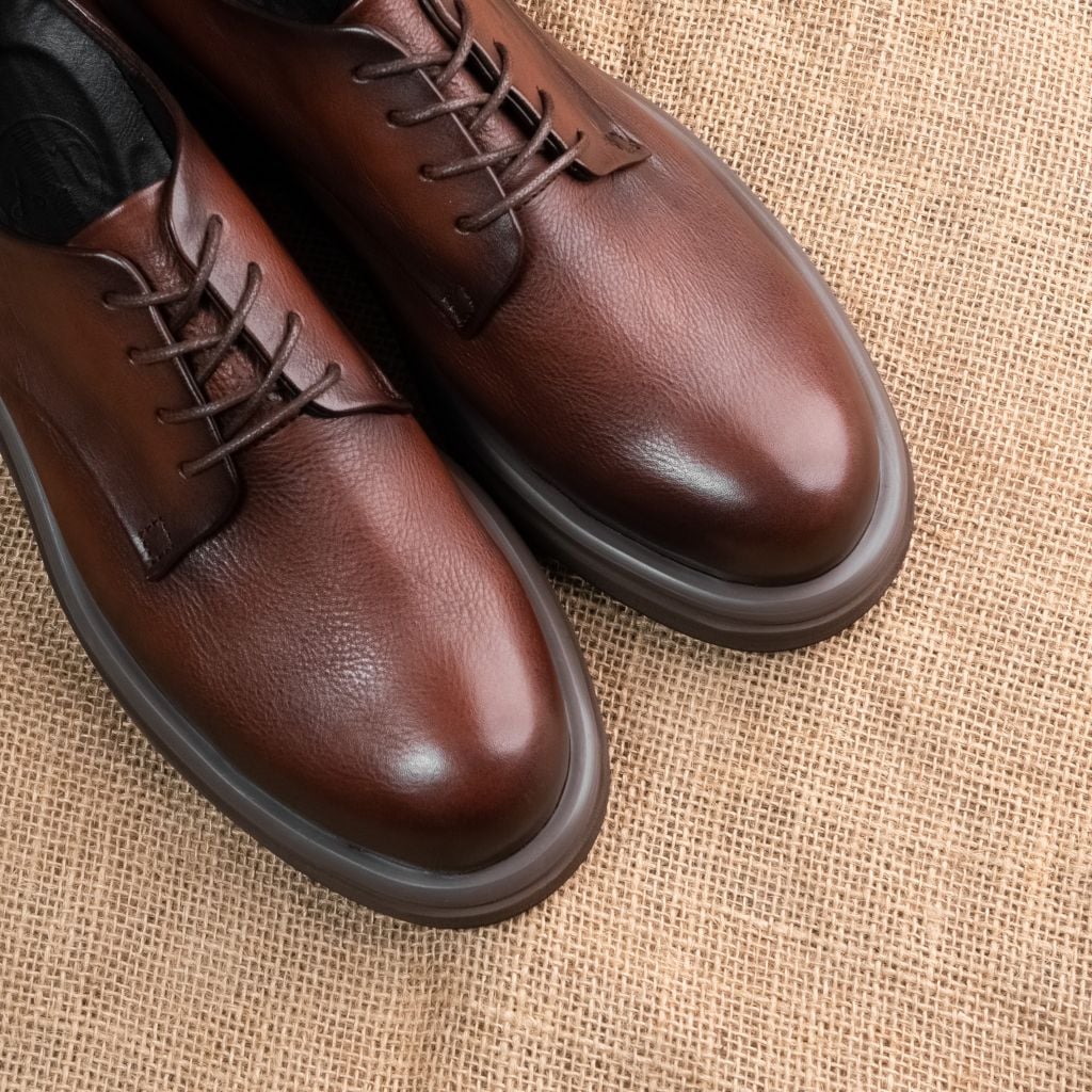 GIÀY DA BÒ DERBY | 2 MÀU