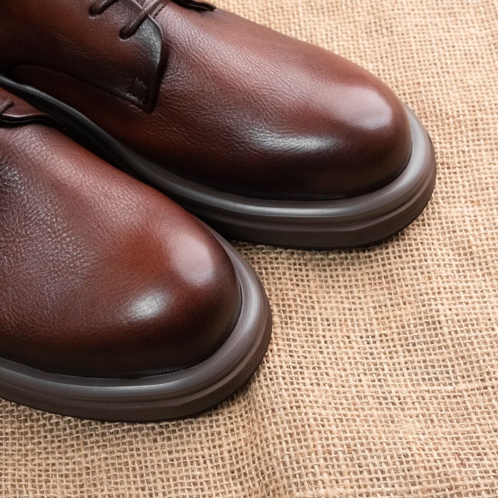 GIÀY DA BÒ DERBY | 2 MÀU