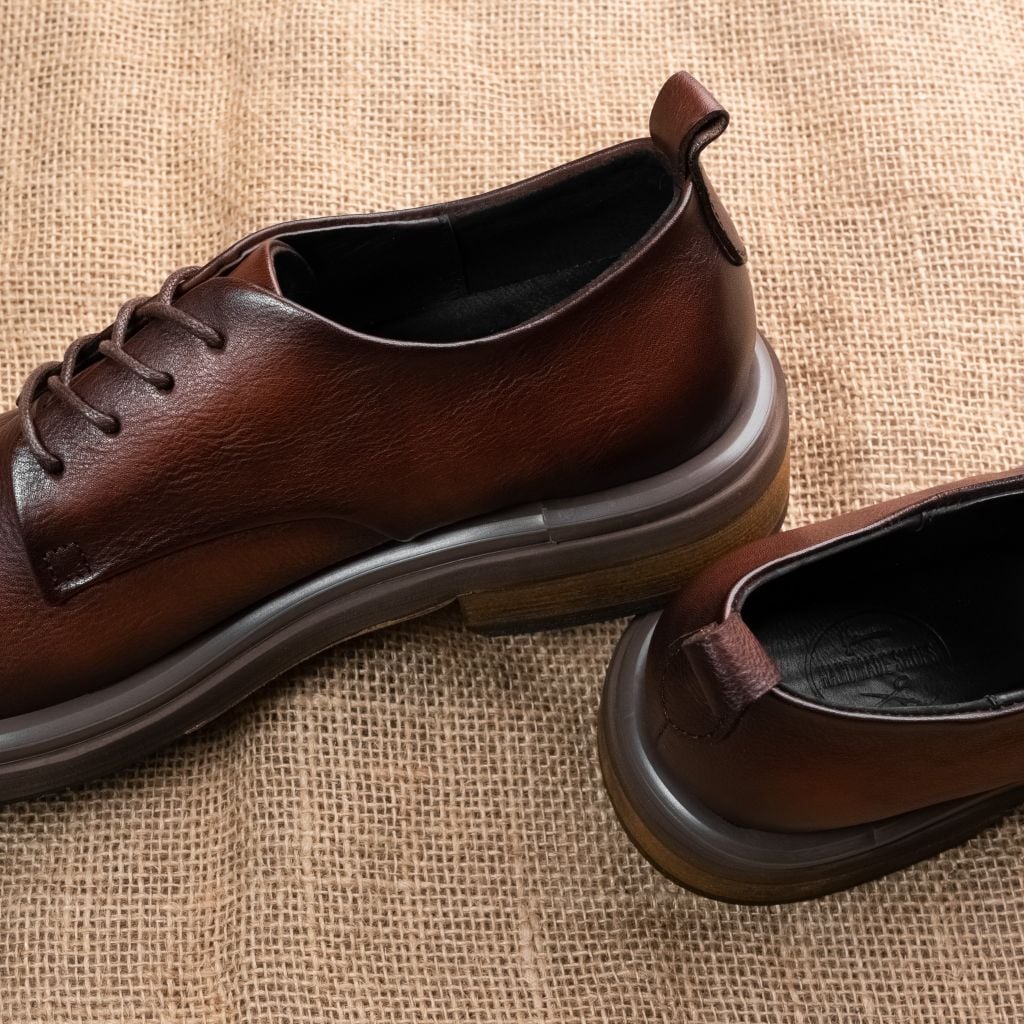 GIÀY DA BÒ DERBY | 2 MÀU