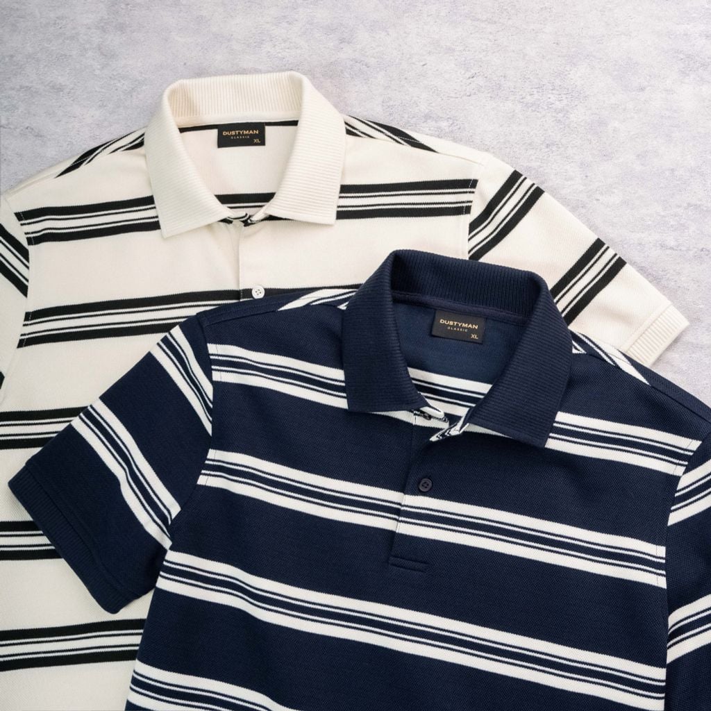 DRAVO POLO | VẢI DOUBLE FACE | REGULAR FIT | P676