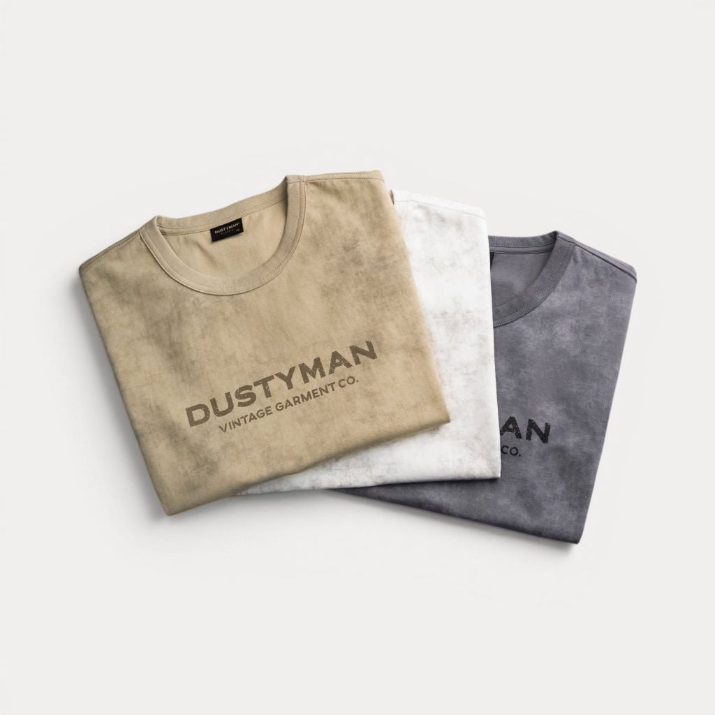 Áo Thun Wash Archive Dustyman Regular Fit T684