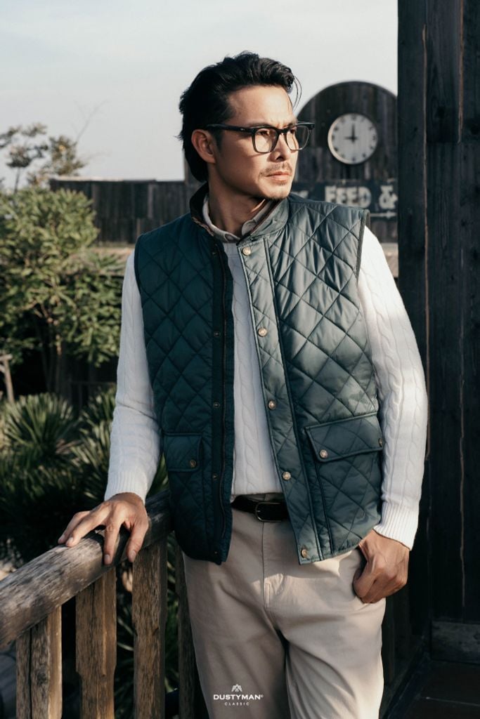 Áo Gile Nam Dustyman Beaton Regular Fit GL621