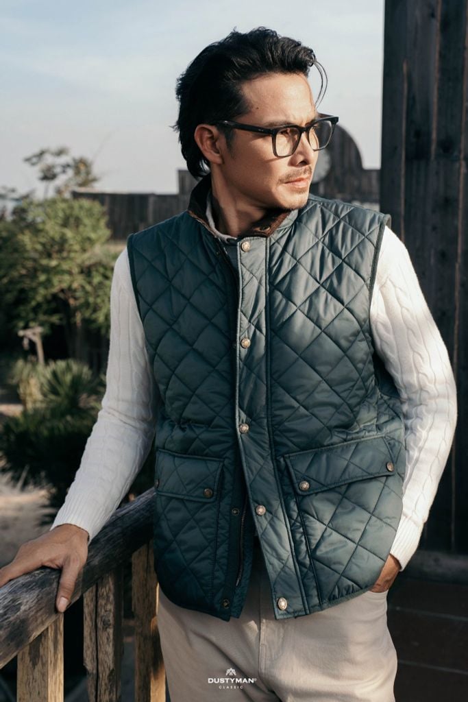 Áo Gile Nam Dustyman Beaton Regular Fit GL621