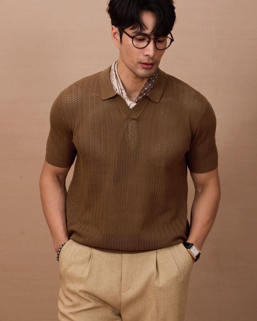 ÁO POLO DỆT KIM HERITAGE | REGULAR FIT | DK820
