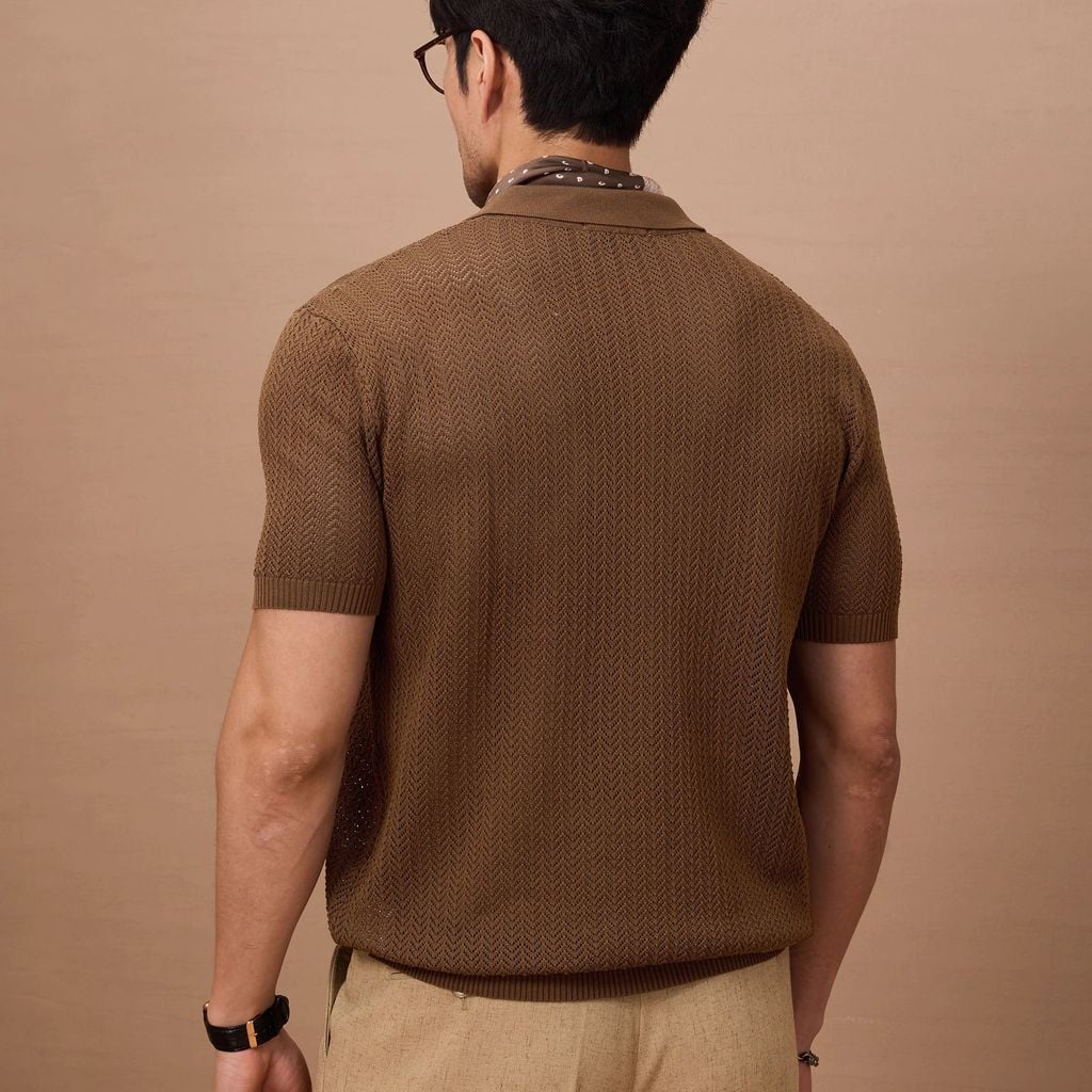 ÁO POLO DỆT KIM HERITAGE | REGULAR FIT | DK820