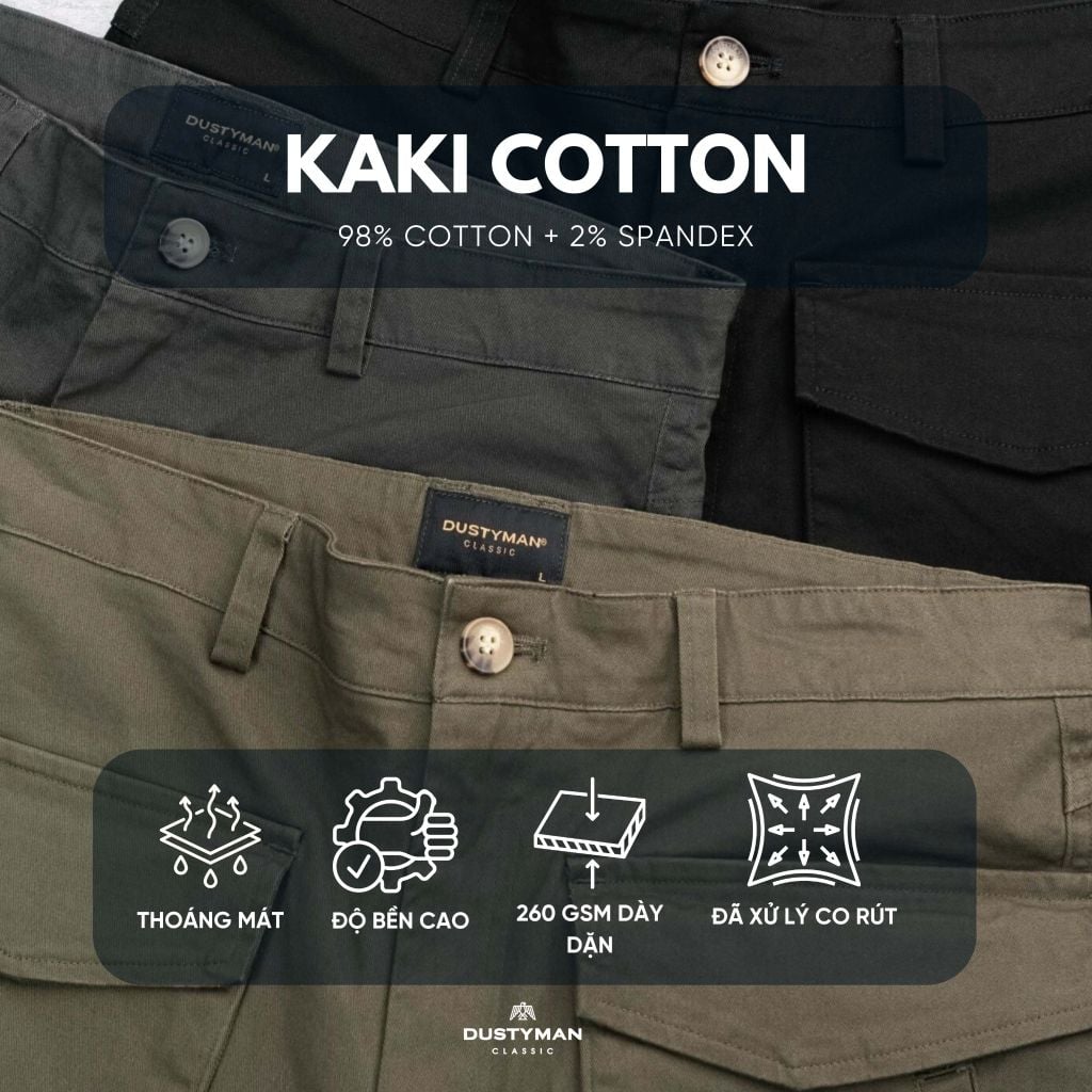 Quần Short Nam Dustyman Base Regular Fit SH604