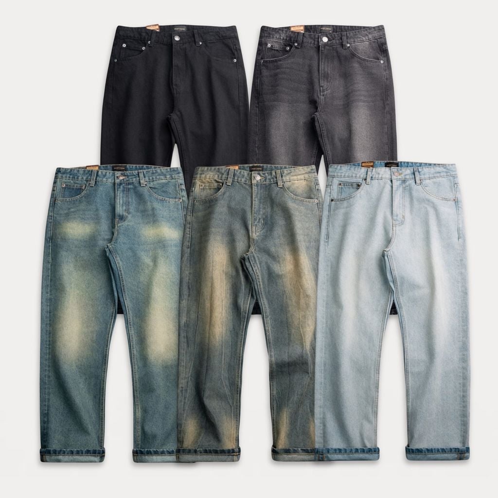 Quần Jean Ống Đứng Wild Dustyman Straight J602-SS26