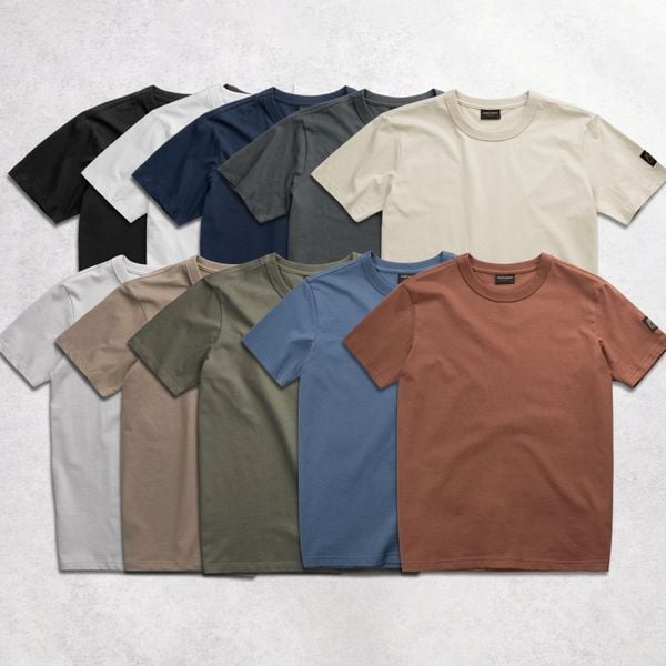  ÁO PHÔNG BASIC | COTTON 100% | REGULAR FIT | T99 