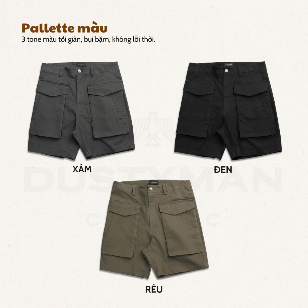 Quần Short Nam Dustyman Base Regular Fit SH604
