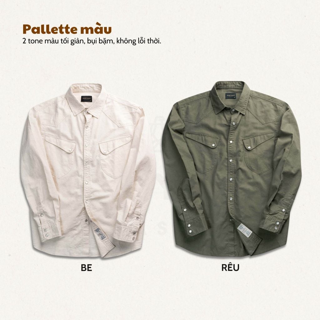 Áo Sơ Mi Nam Dustyman Lamar Regular Fit S652