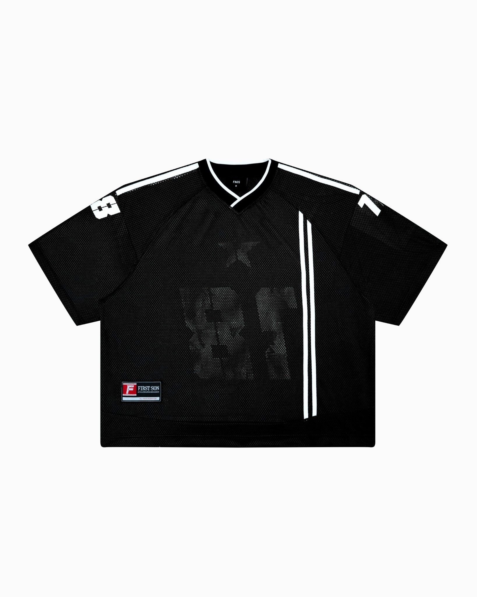  JS8 - 18+ MESH JERSEY TEE - BLACK 