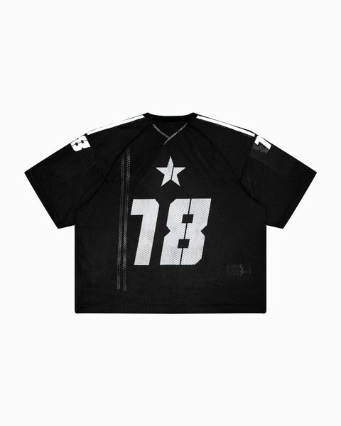  JS8 - 18+ MESH JERSEY TEE - BLACK 