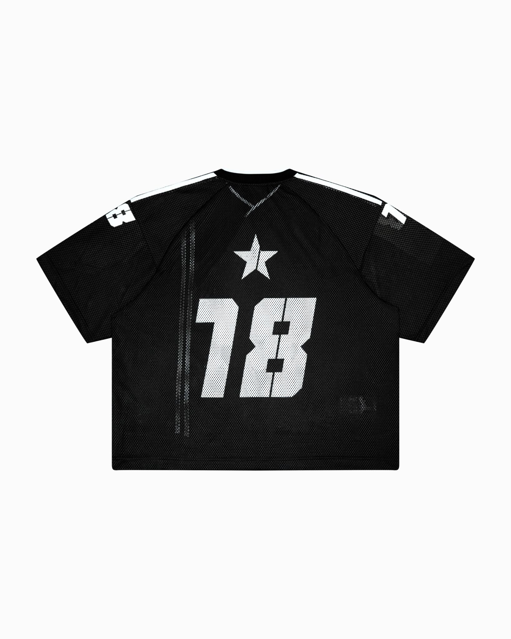  JS8 - 18+ MESH JERSEY TEE - BLACK 