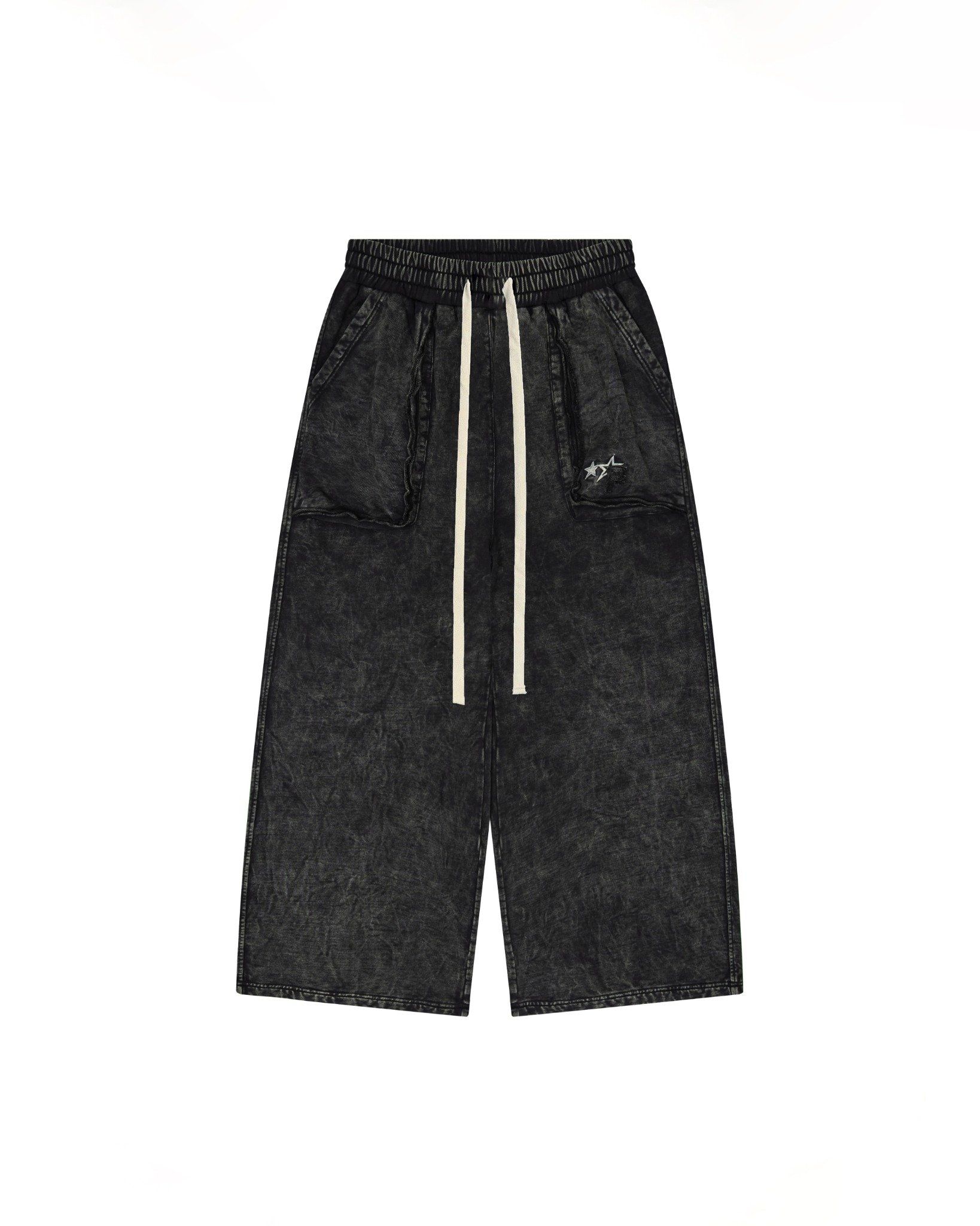  JGW3 - FNOS RÉVOLTE WASHED PANTS - DARK WASH 