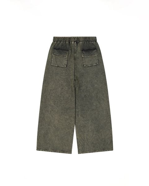  JGW4 - FNOS RÉVOLTE WASHED PANTS - OLIVE 