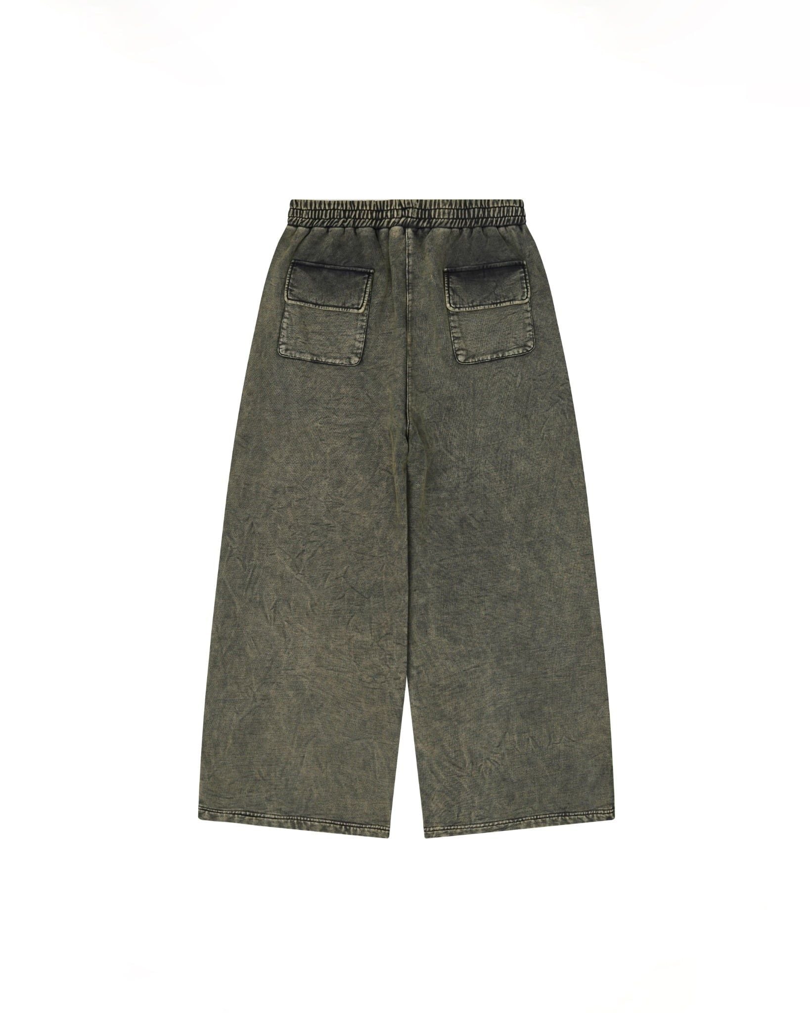  JGW4 - FNOS RÉVOLTE WASHED PANTS - OLIVE 