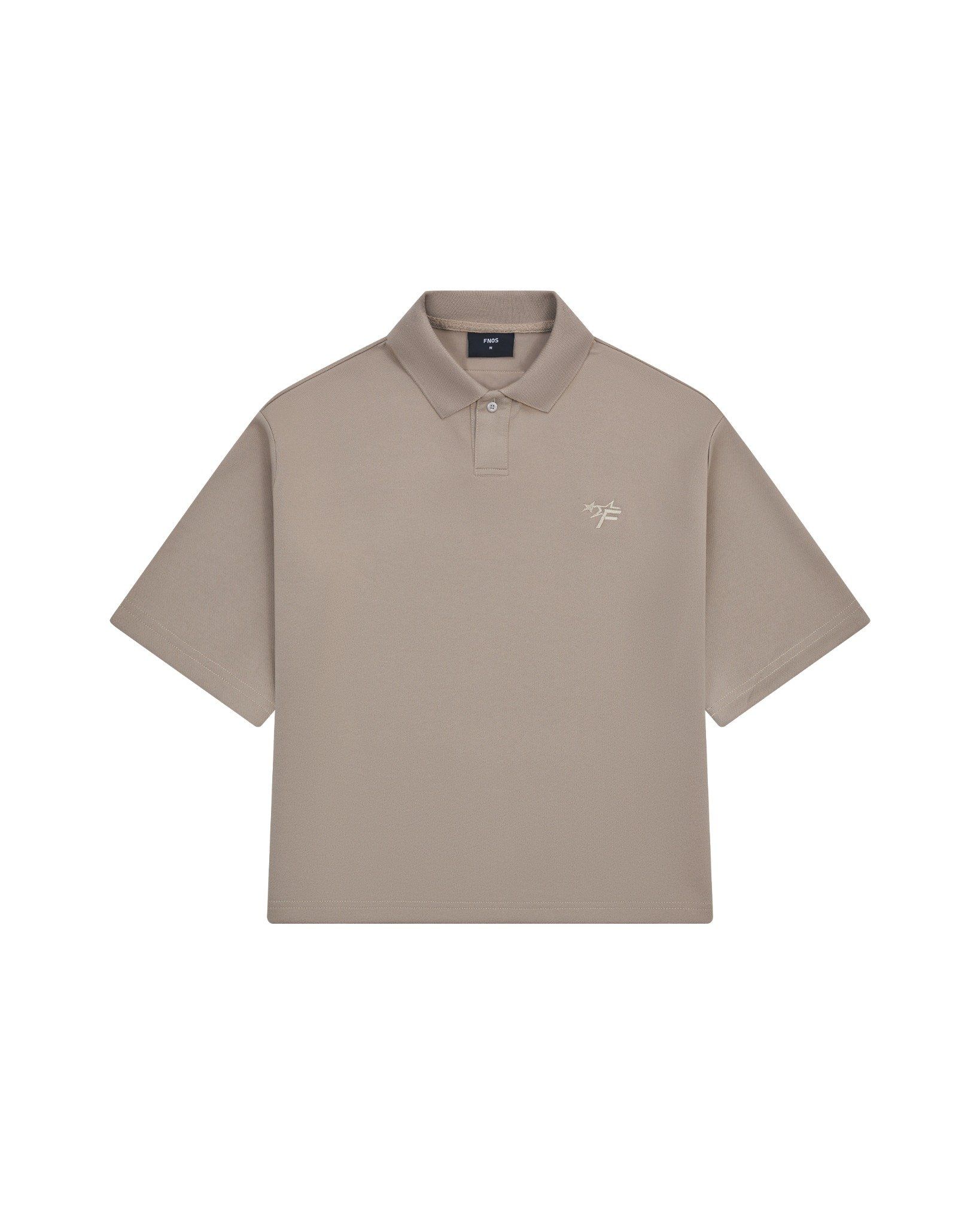  PB5 - FNOS BASIC POLO SHIRT - BEIGE 