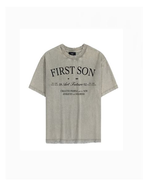  TWG14 - 'FIRST SON' VINTAGE TEE - SAND 
