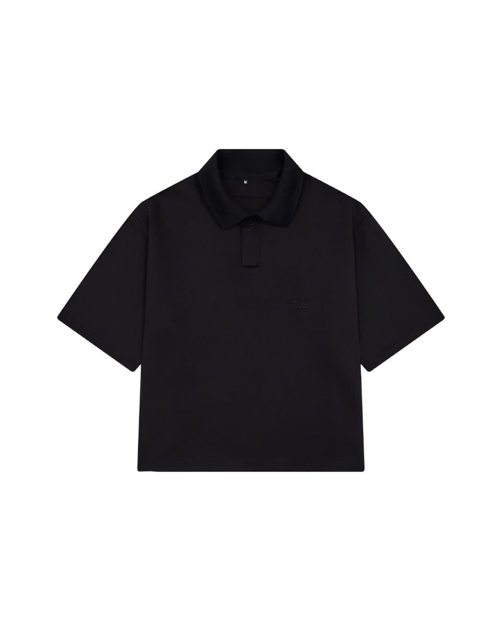  PB1 - FNOS BASIC POLO SHIRT - BLACK 