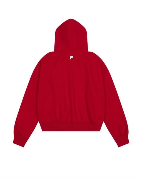  HD15 - BALANCE NUMBER HOODIE - RED 
