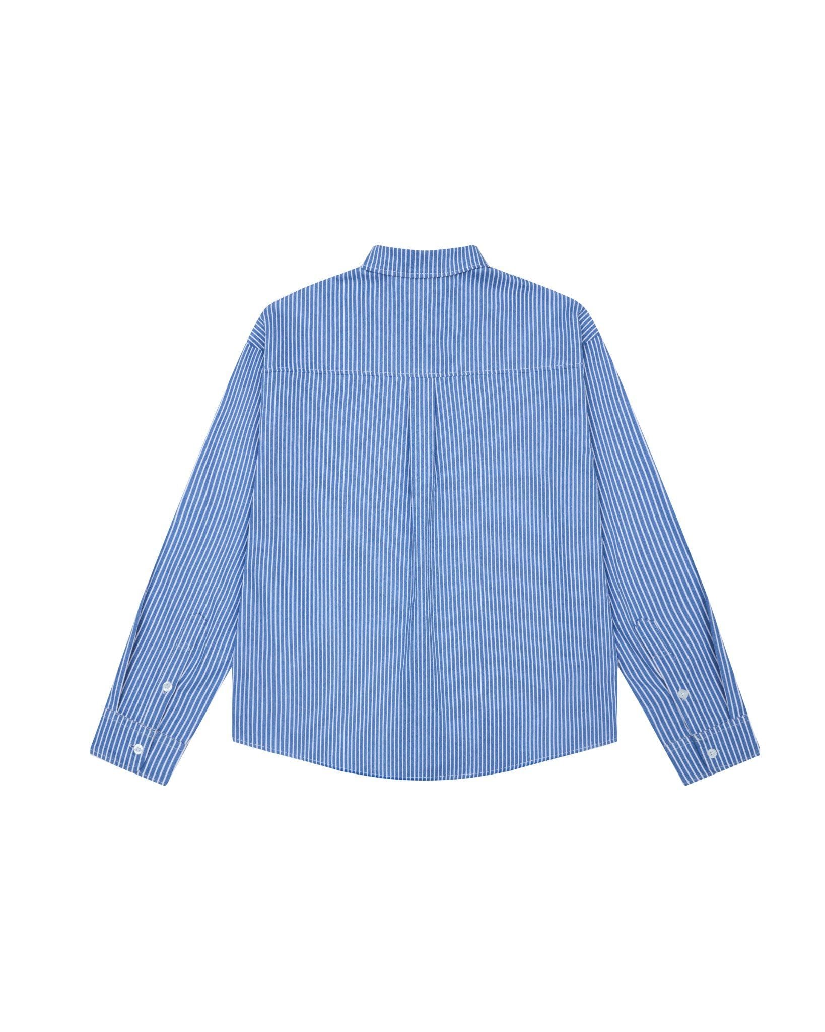  SH1 - FNOS STRIPED OXFORD SHIRT 