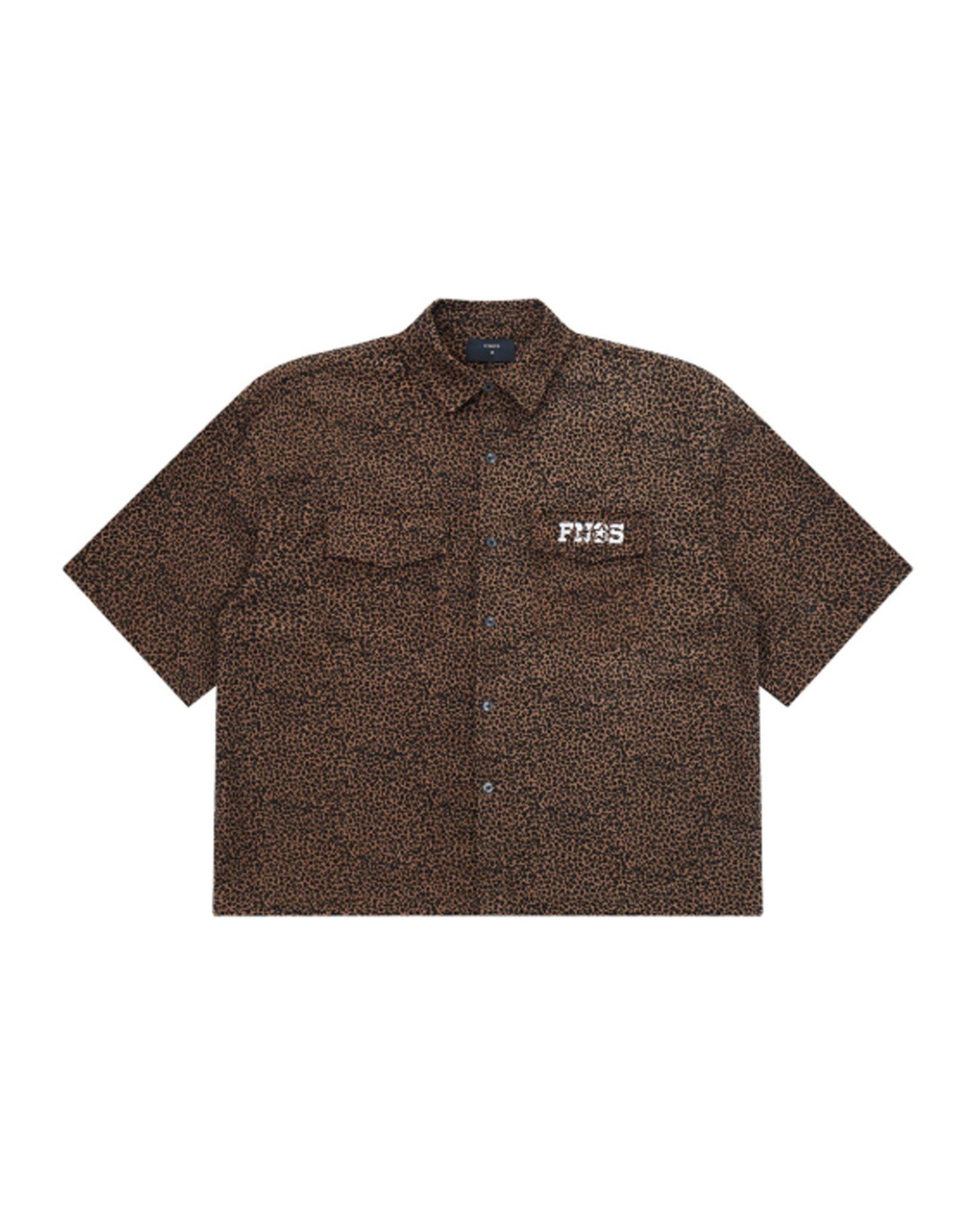  SH3 - LEOPARD SHORT-SLEEVED SHIRT 