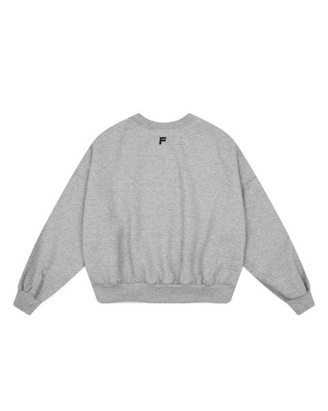  SW13 - BALANCE NUMBER SWEATER  - GREY 