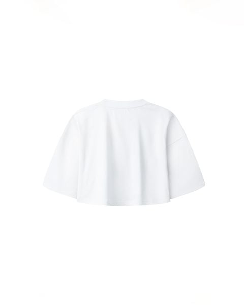  TCG3 - HOT CHIPS CROPTOP - WHITE 